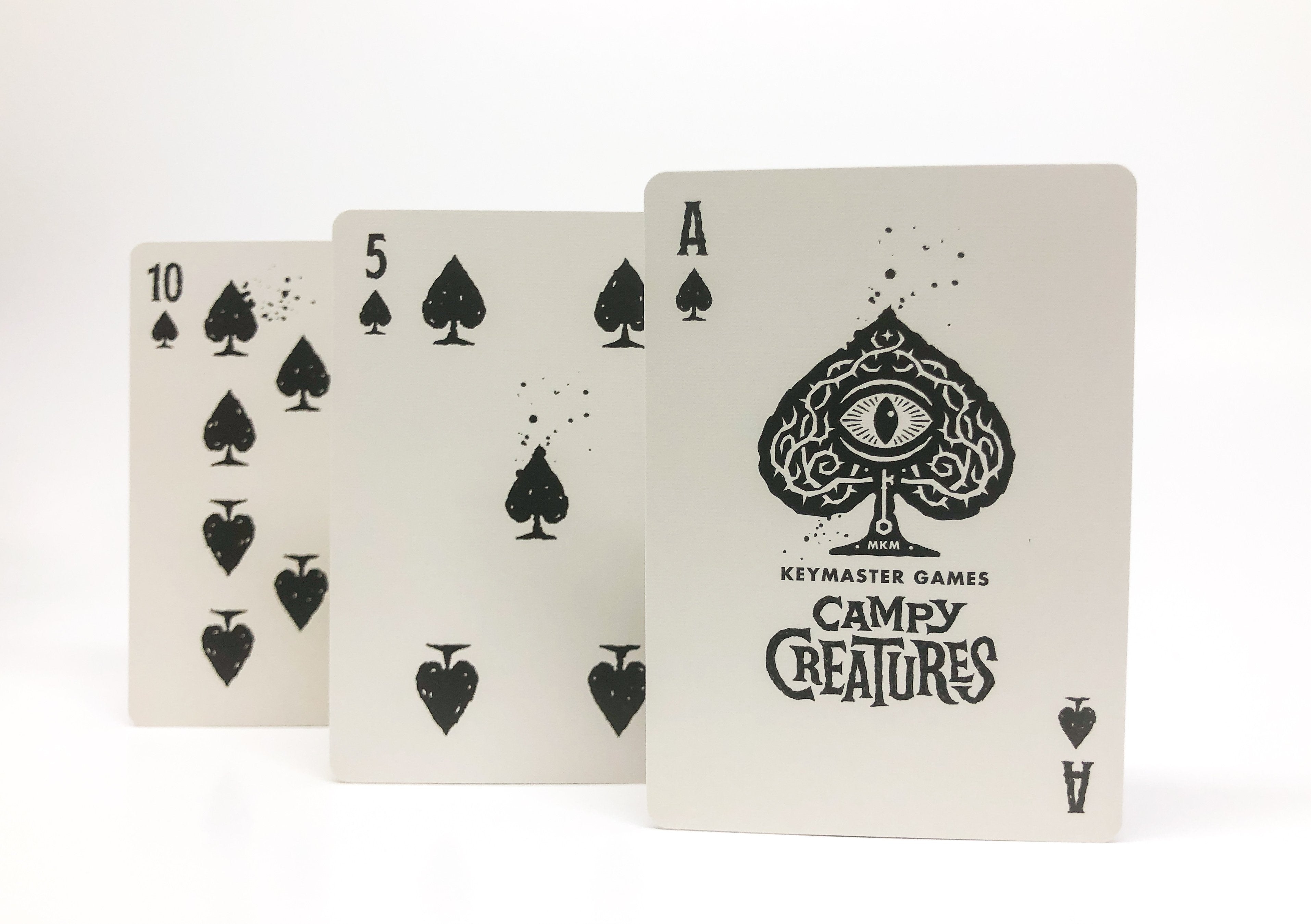 Campy Creatures Dead-Luxe Playing Cards