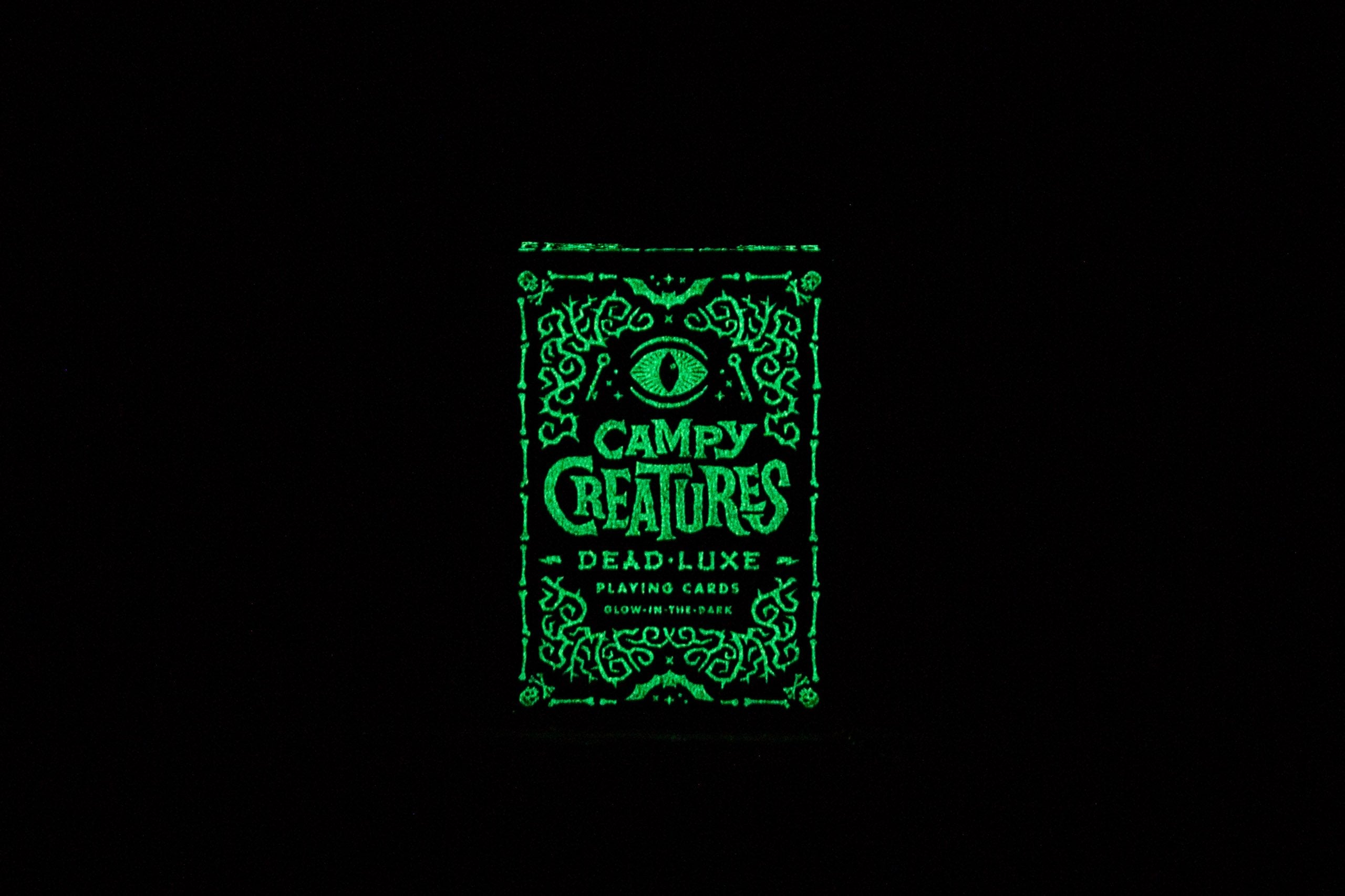 Campy Creatures Dead-Luxe Playing Cards